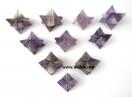 Amethyst Merkaba Star
